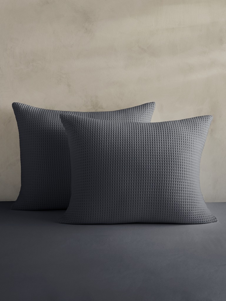 Cotton Waffle-Weave Shams