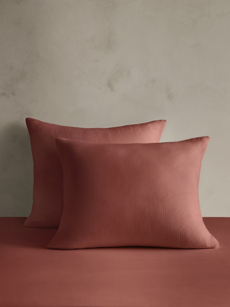 Organic Cotton Gauze Shams