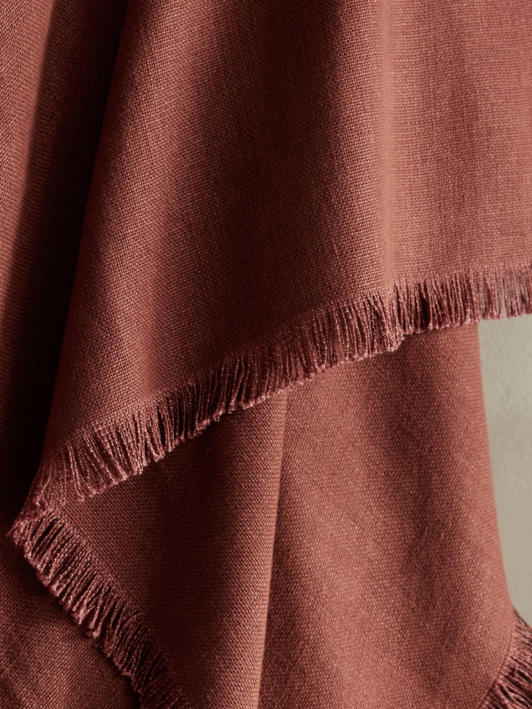 European Linen Throw