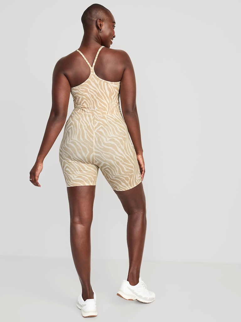 PowerChill Racerback Bodysuit -- 6-inch inseam