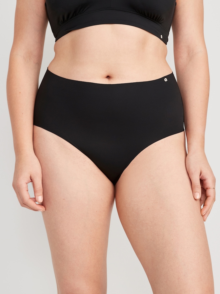High-Waisted No-Show Brief Underwear