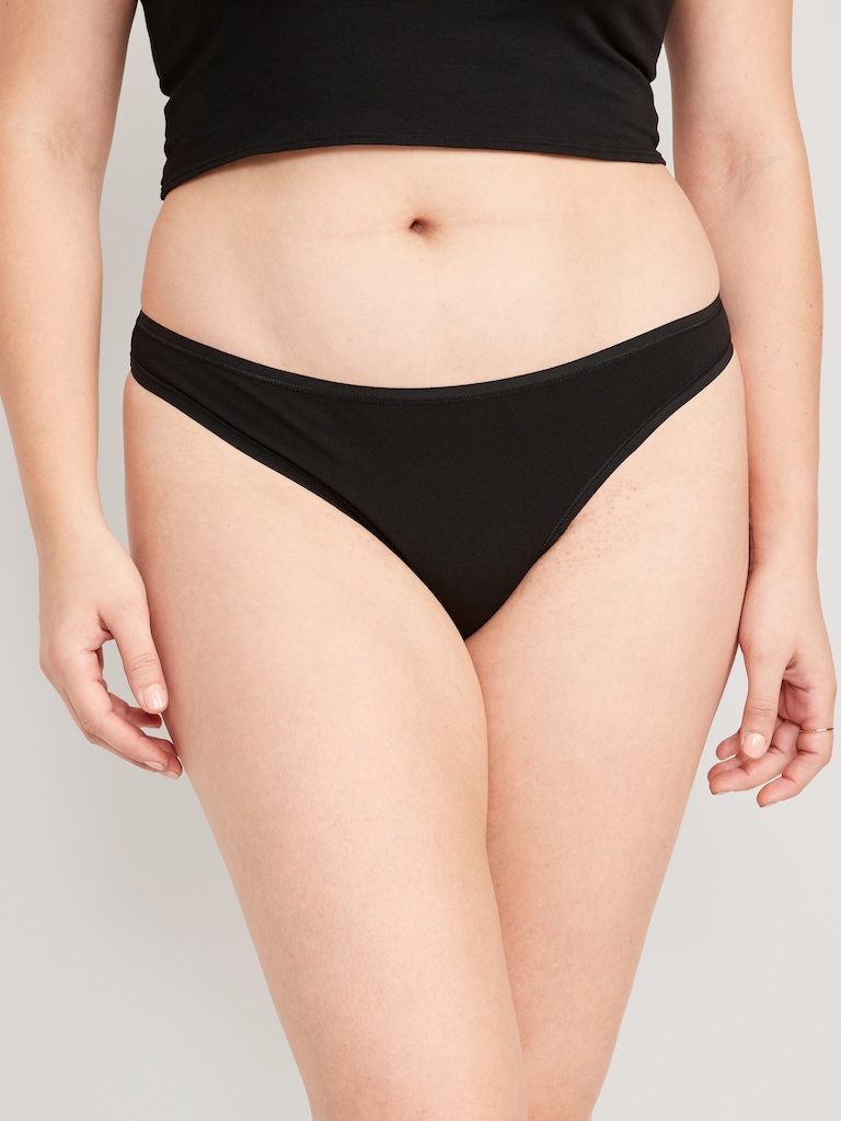 Low-Rise Everyday Cotton Thong