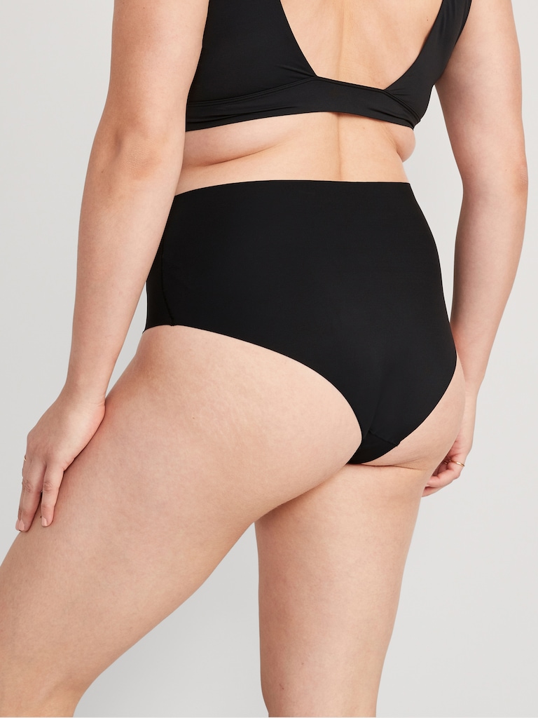 High-Waisted No-Show Brief Underwear