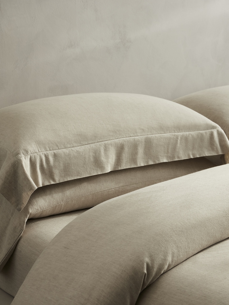 Washed Linen-Cotton Shams