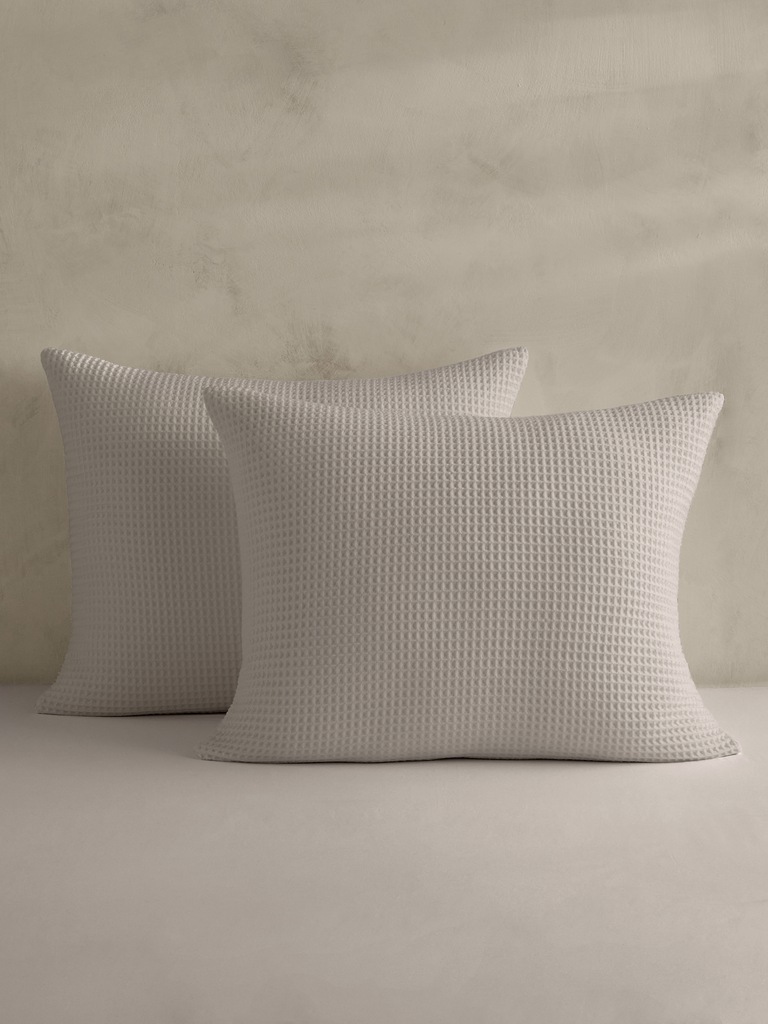 Cotton Waffle-Weave Shams