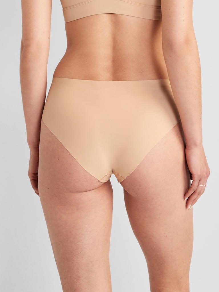 Low-Rise No-Show Hipster Underwear