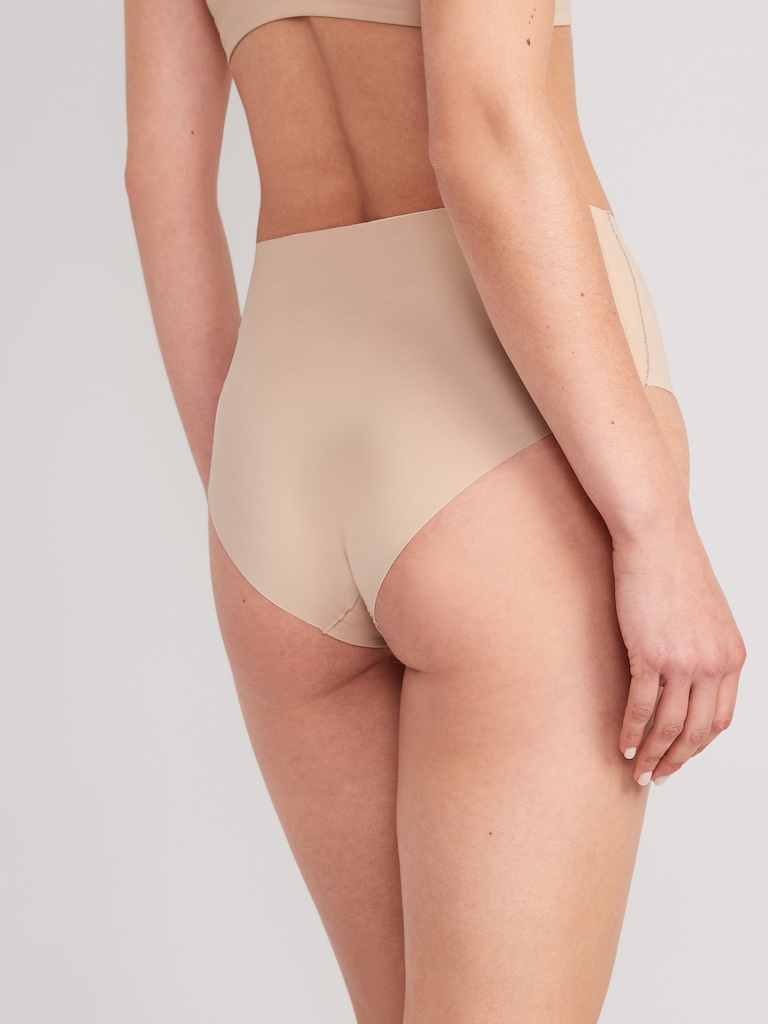 High-Waisted No-Show Brief Underwear