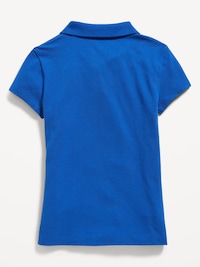 Uniform Pique Polo Shirt for Girls