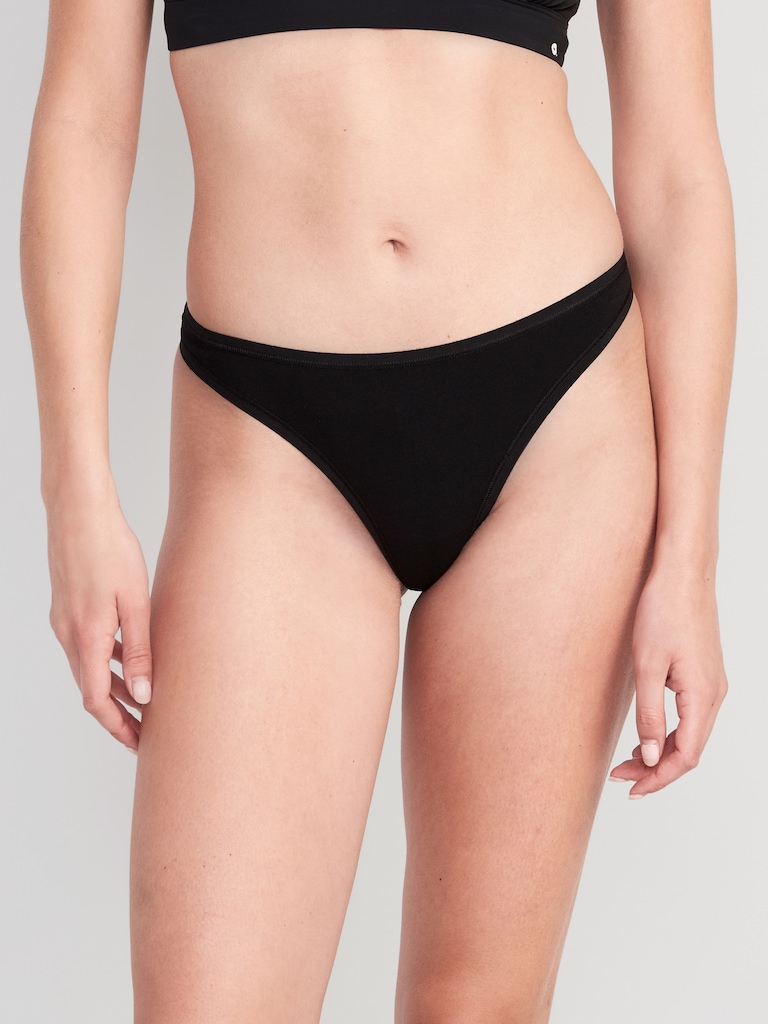 Low-Rise Everyday Cotton Thong