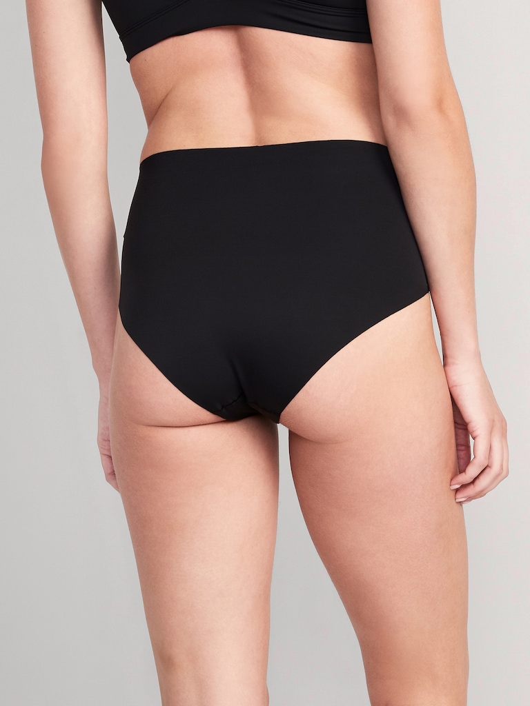 High-Waisted No-Show Brief Underwear