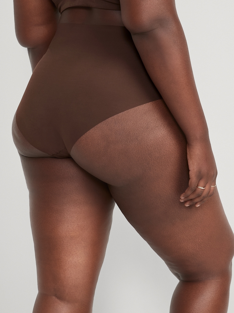 High-Waisted No-Show Brief Underwear