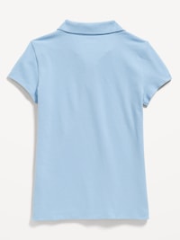 Uniform Pique Polo Shirt for Girls