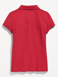 Uniform Pique Polo Shirt for Girls