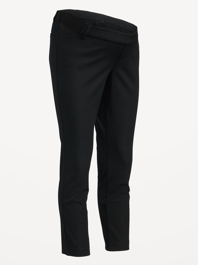 Maternity Side-Panel Pixie Ankle Pants