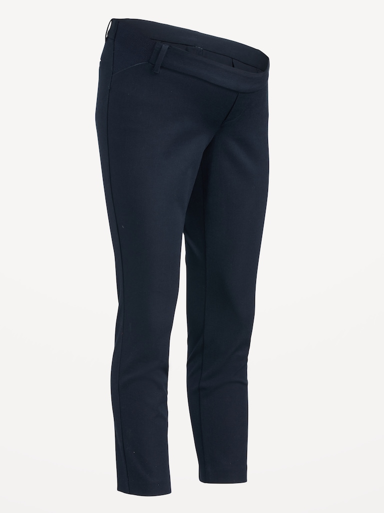 Maternity Side-Panel Pixie Ankle Pants