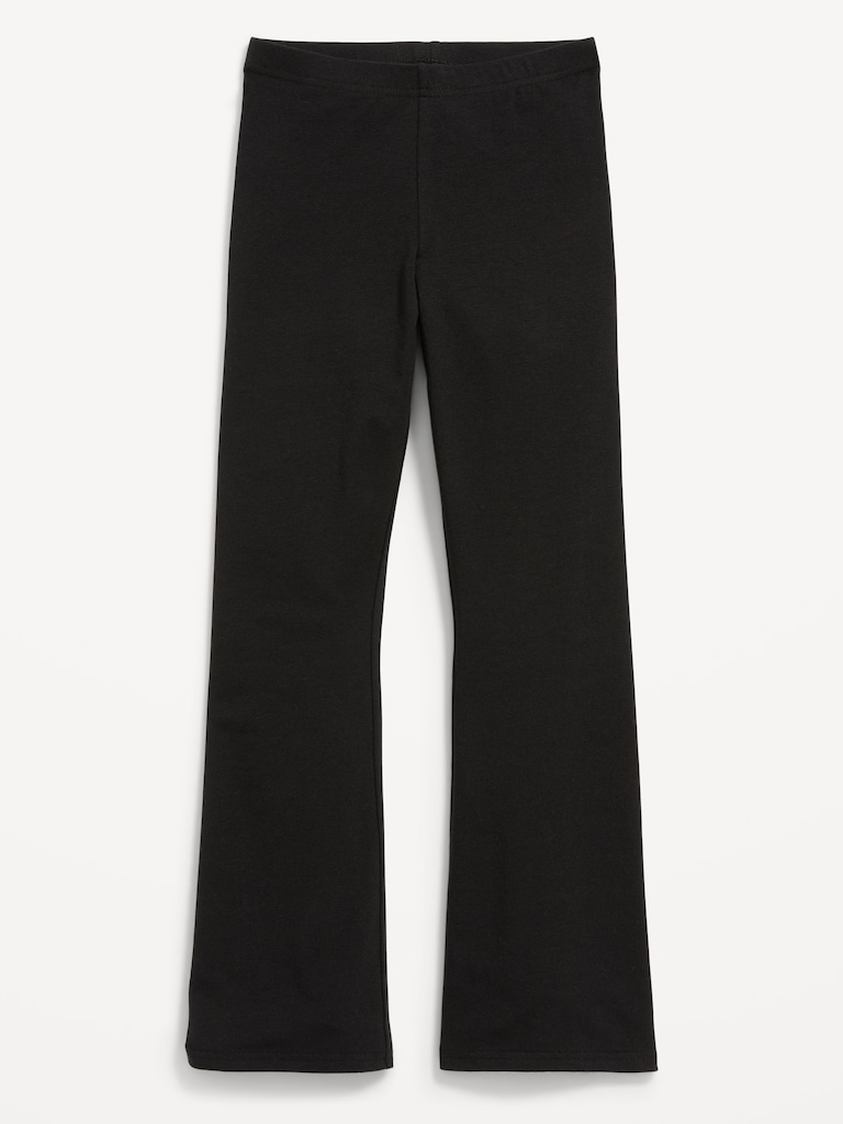 Full-Length Flared Leggings for Girls