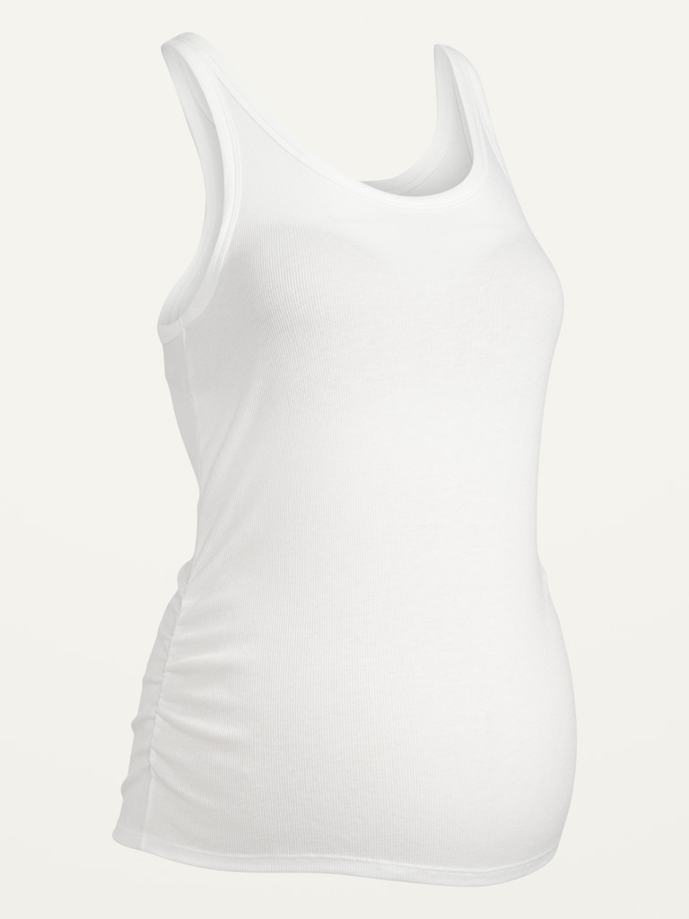 Maternity UltraLite Rib-Knit Racerback Tank Top