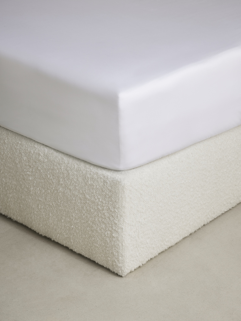 Luxe Cotton Sateen Fitted Sheet