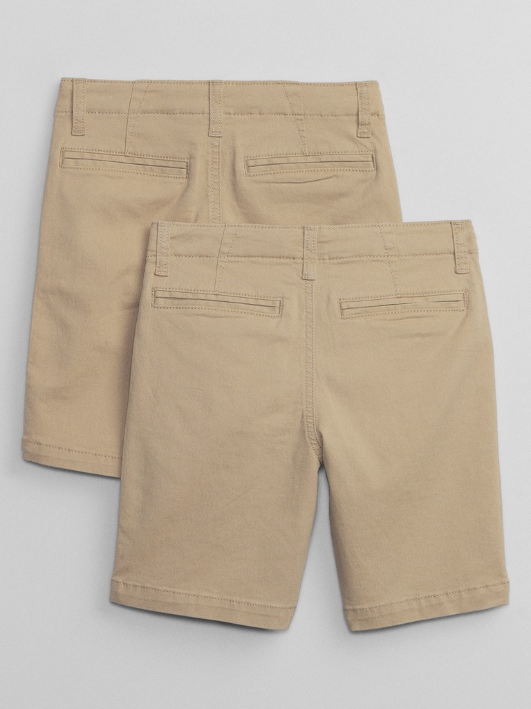 Kids Uniform Twill Shorts (2-Pack)