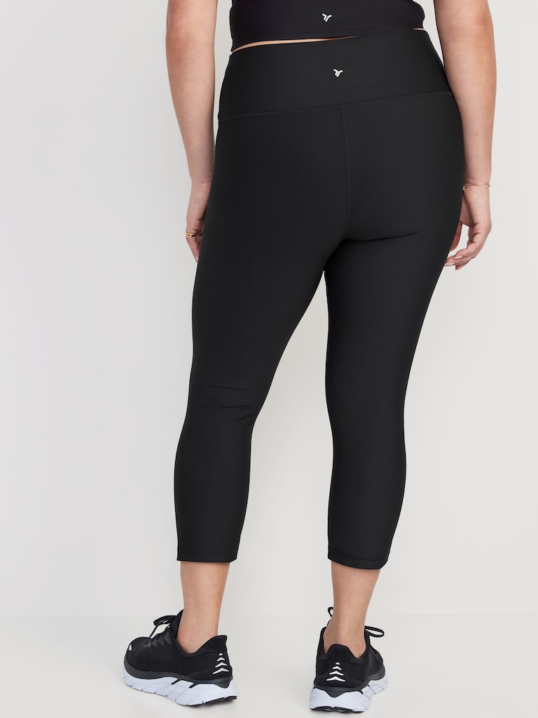 High-Waisted PowerSoft Crop Leggings