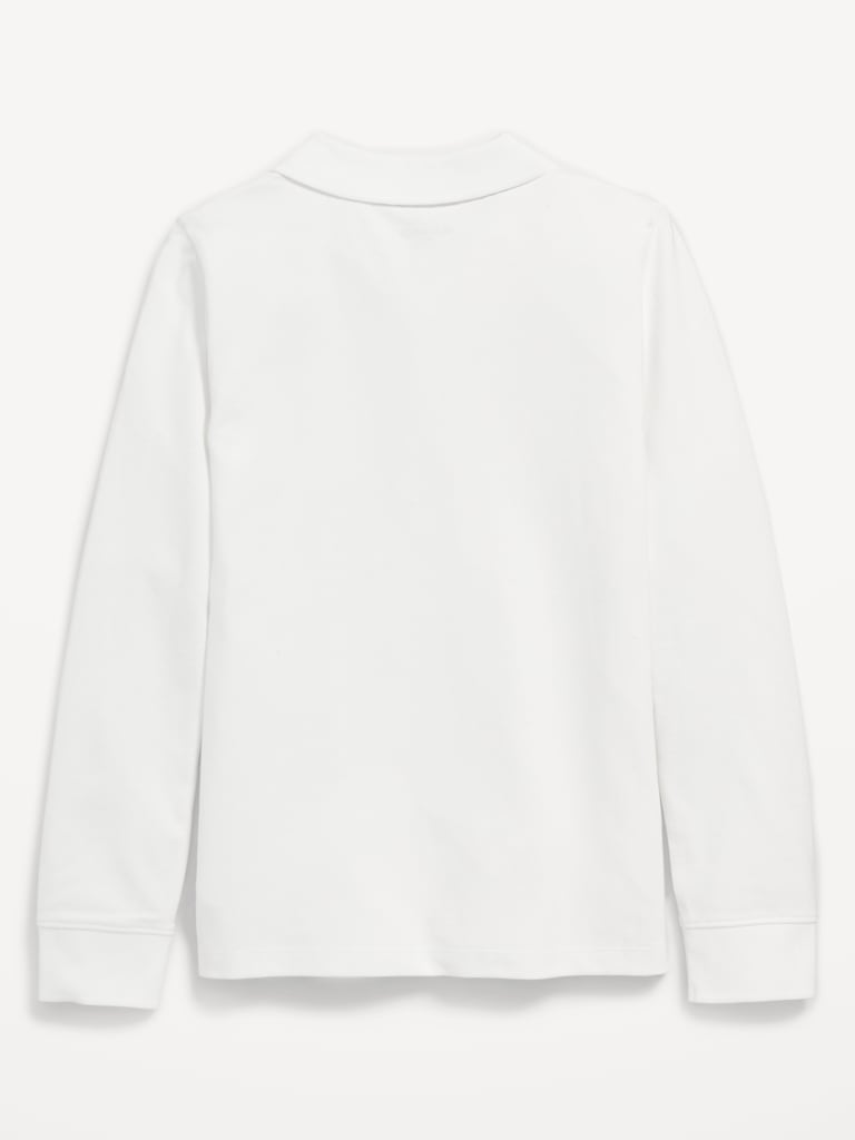 Uniform Pique Polo Shirt for Girls