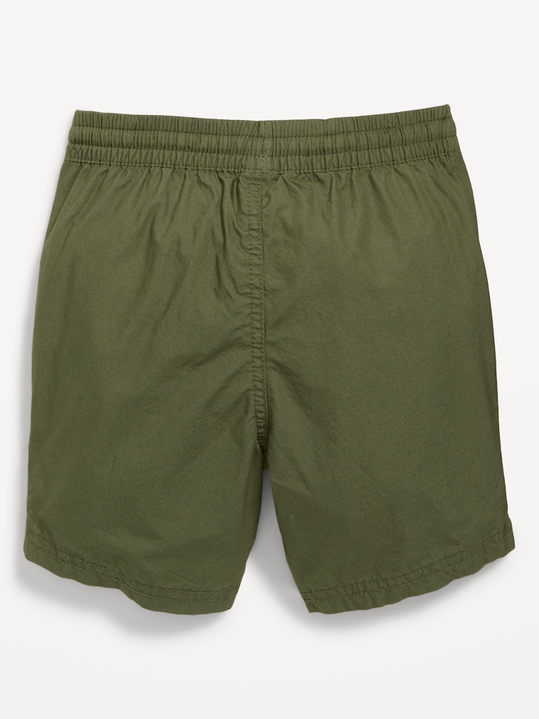 Unisex Cotton Poplin Pull-On Shorts for Toddler