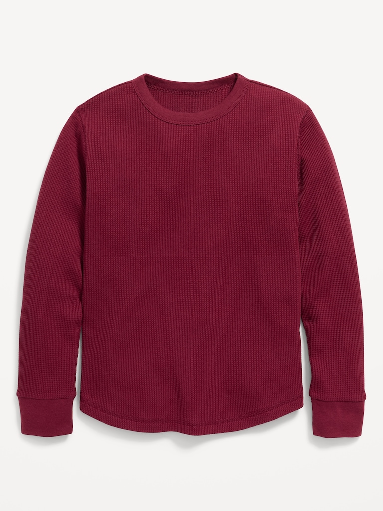 T-shirt en tricot isotherme à manches longues pour Garçon