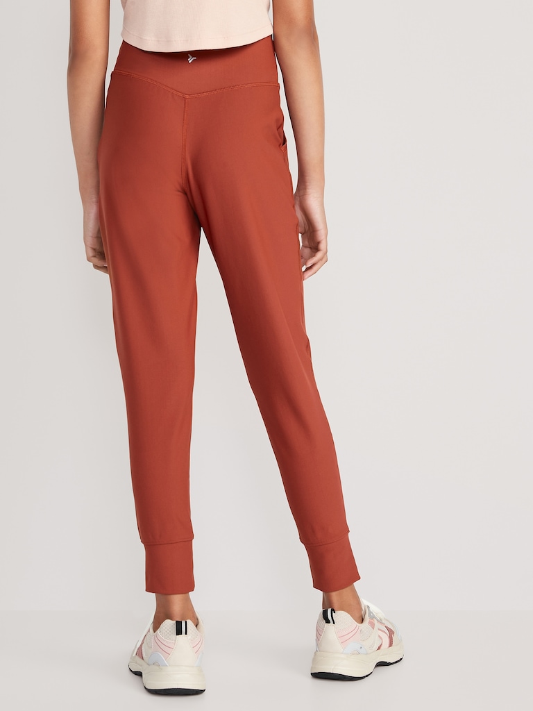 High-Waisted PowerSoft 7/8-Length Joggers for Girls