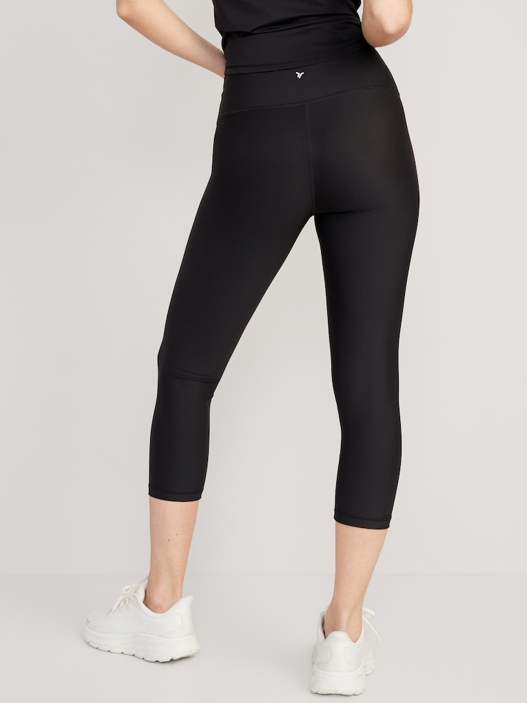 High-Waisted PowerSoft Crop Leggings