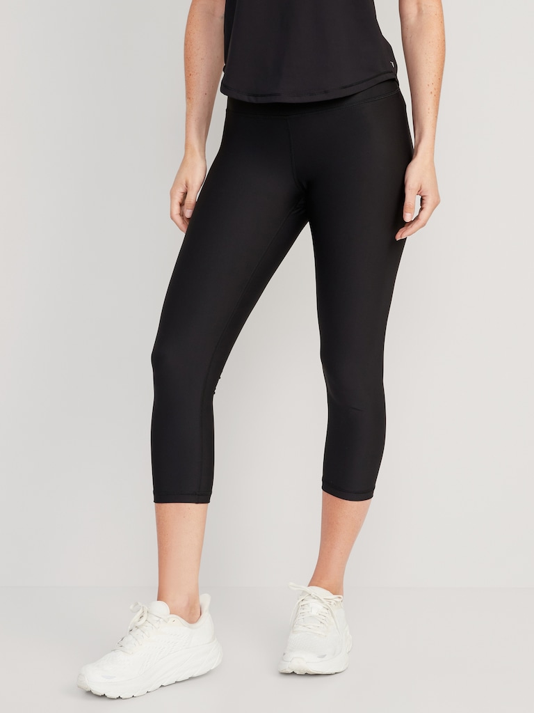 High-Waisted PowerSoft Crop Leggings