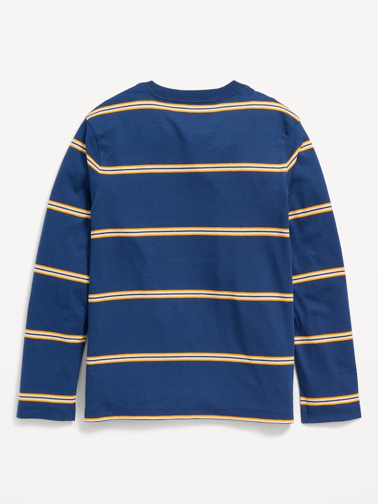 Softest Long-Sleeve Striped T-Shirt for Boys