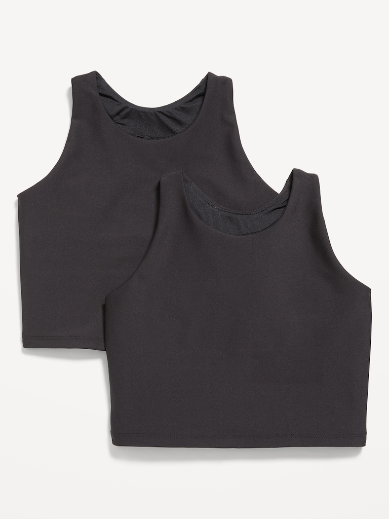 PowerSoft Longline Sports Bra 2-Pack for Girls