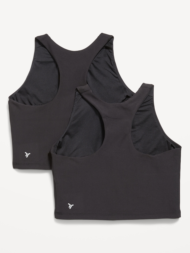 PowerSoft Longline Sports Bra 2-Pack for Girls