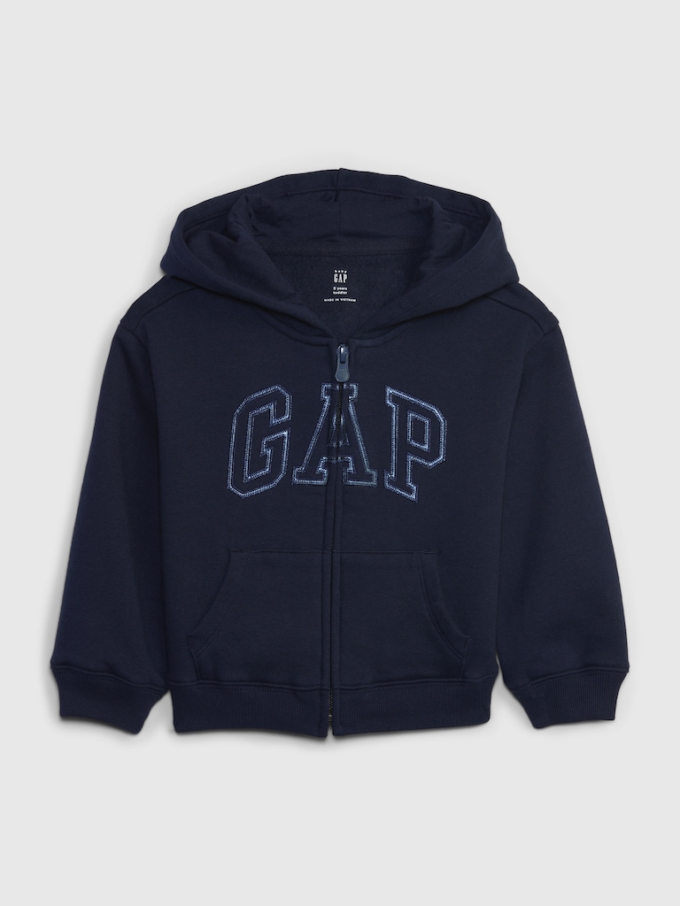 Baby & Toddler VintageSoft Metallic Gap Logo Hoodie