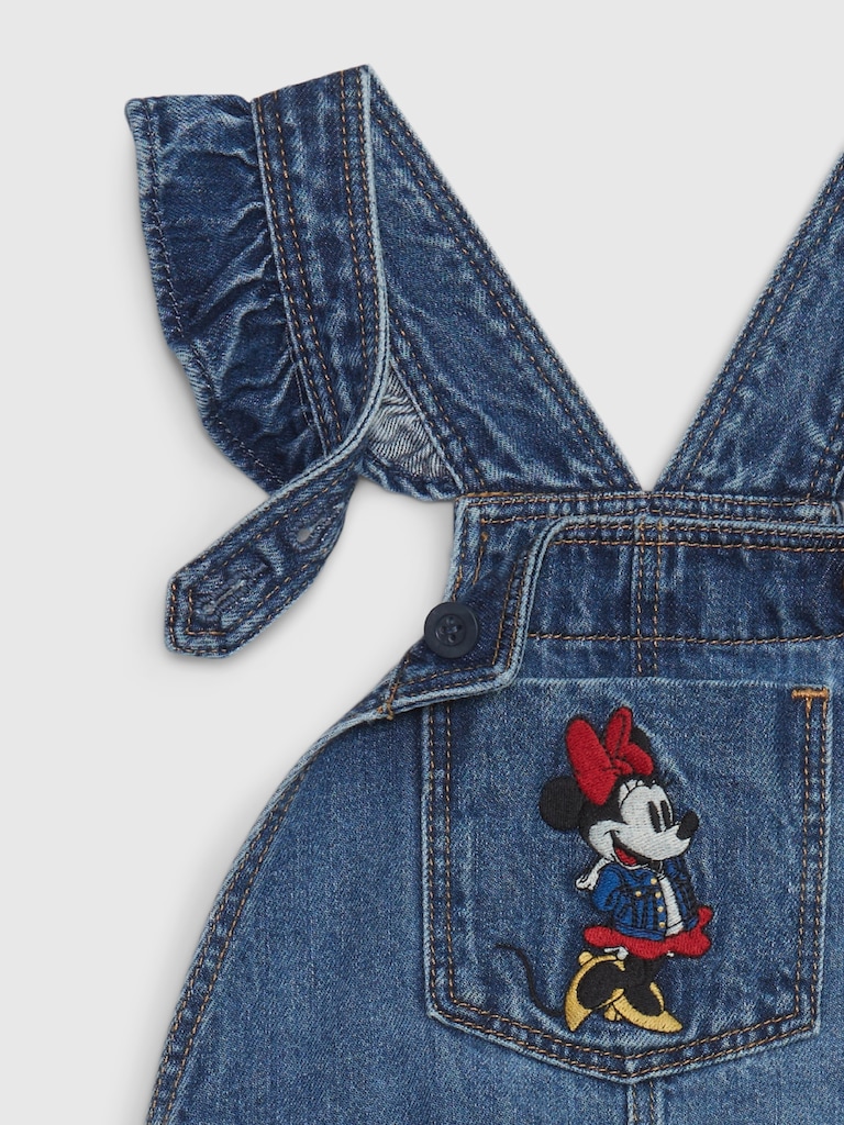Gap × Disney Baby & Toddler Minnie Mouse Denim Overalls