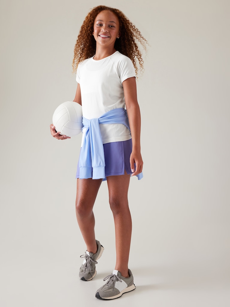 Athleta Girl Power Up Seamless Regular Length Tee