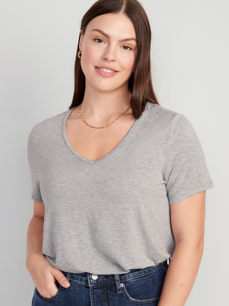 Luxe V-Neck T-Shirt