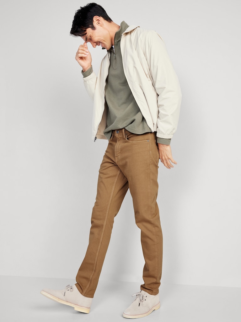 Slim Built-In Flex Five-Pocket Pants