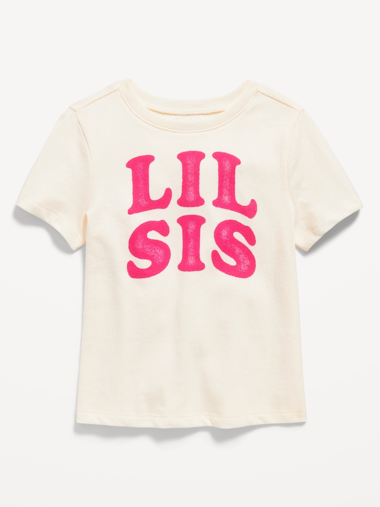 Unisex Short-Sleeve Graphic T-Shirt for Toddler