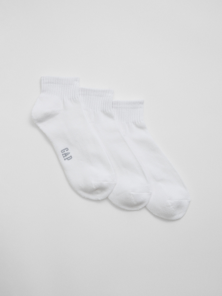 Quarter Crew Socks (3-Pack)