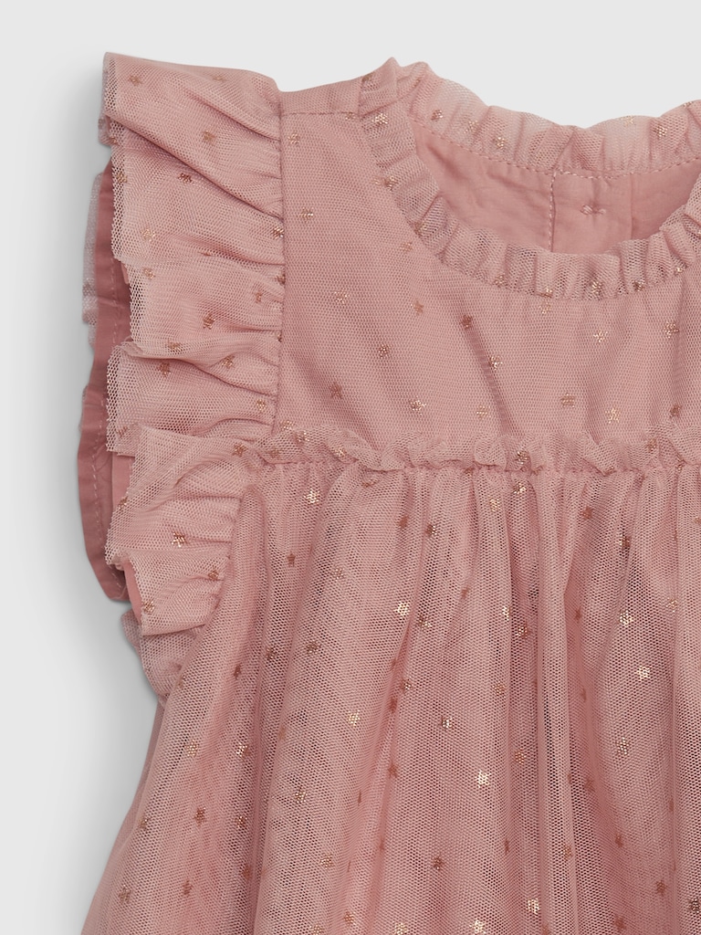 Baby Tulle Flutter Dress