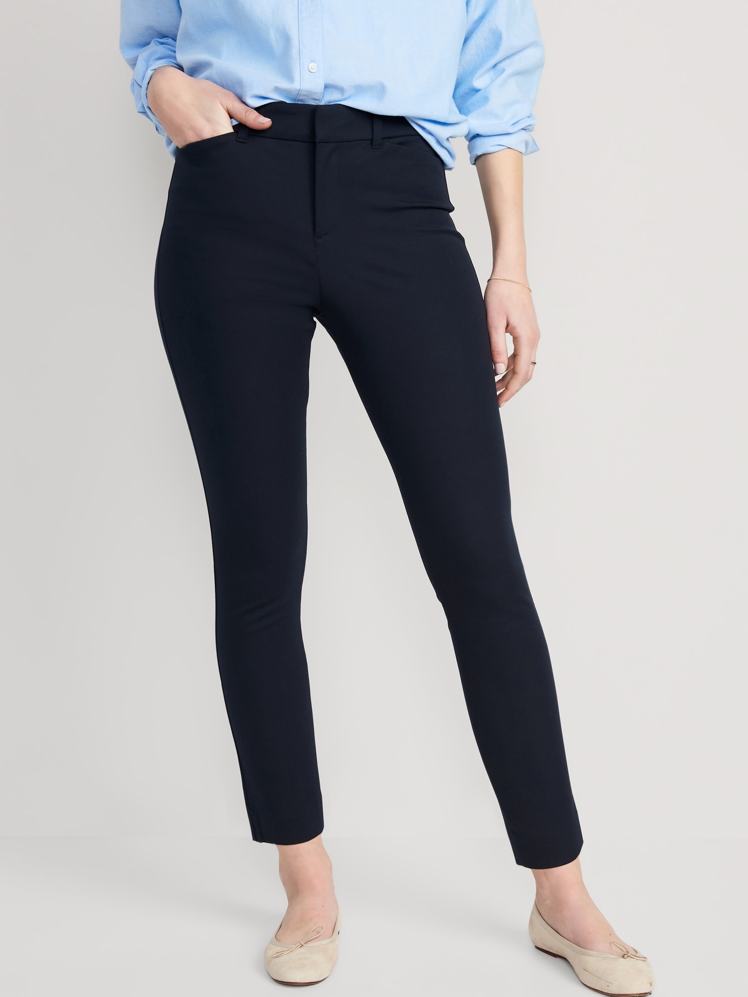Dolman-Sleeve Satin Shirt
