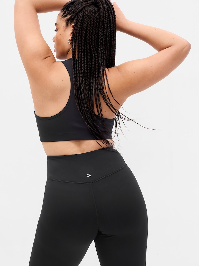 Soutien-gorge de sport GapFit Power à maintien léger en tissu recyclé