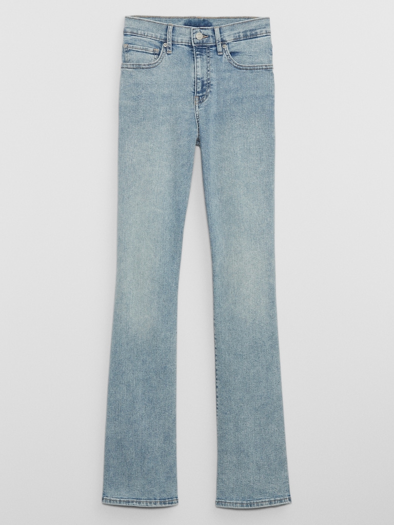 Mid Rise Baby Boot Jeans