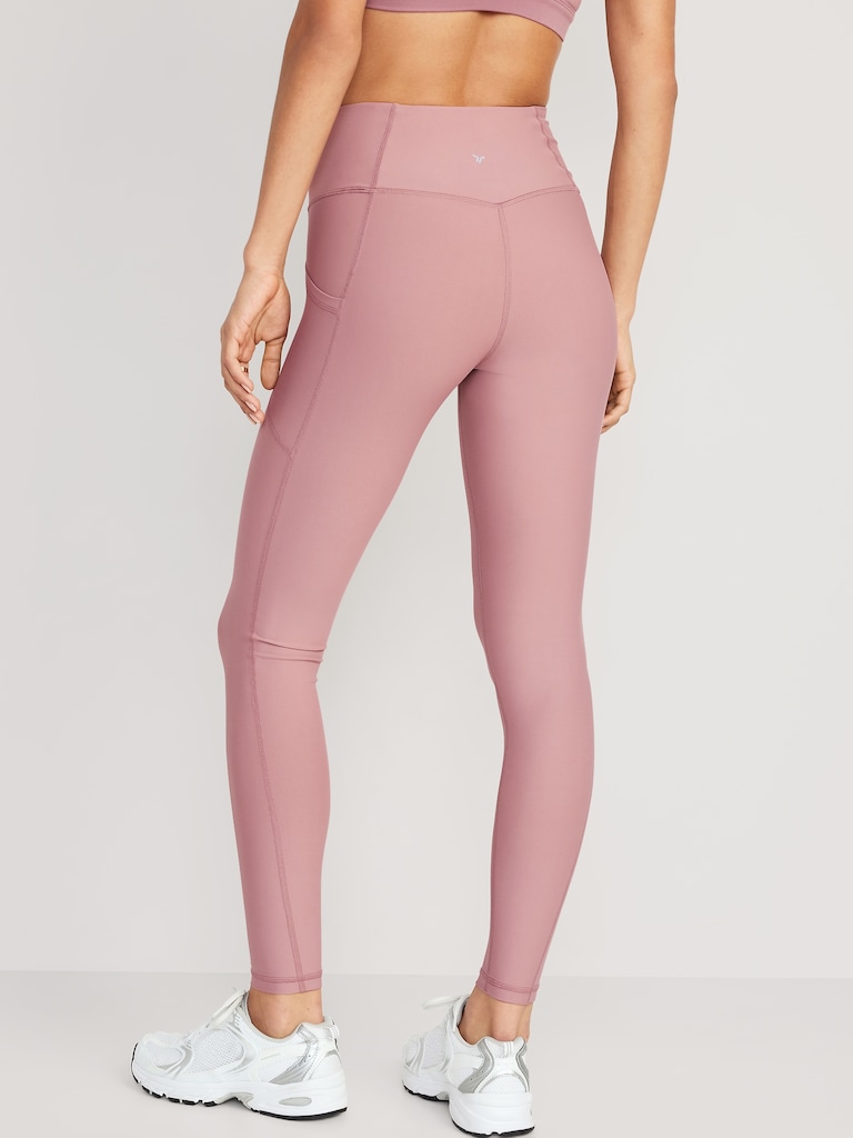 High-Waisted PowerSoft Full-Length Pocket Leggings