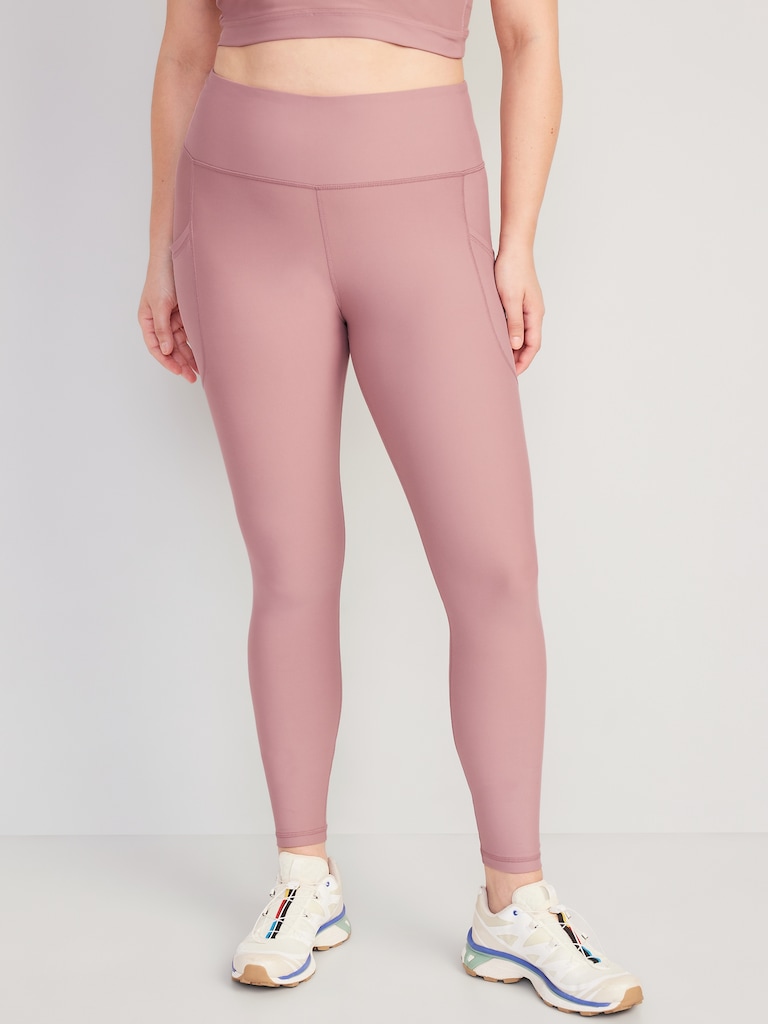 High-Waisted PowerSoft Full-Length Pocket Leggings