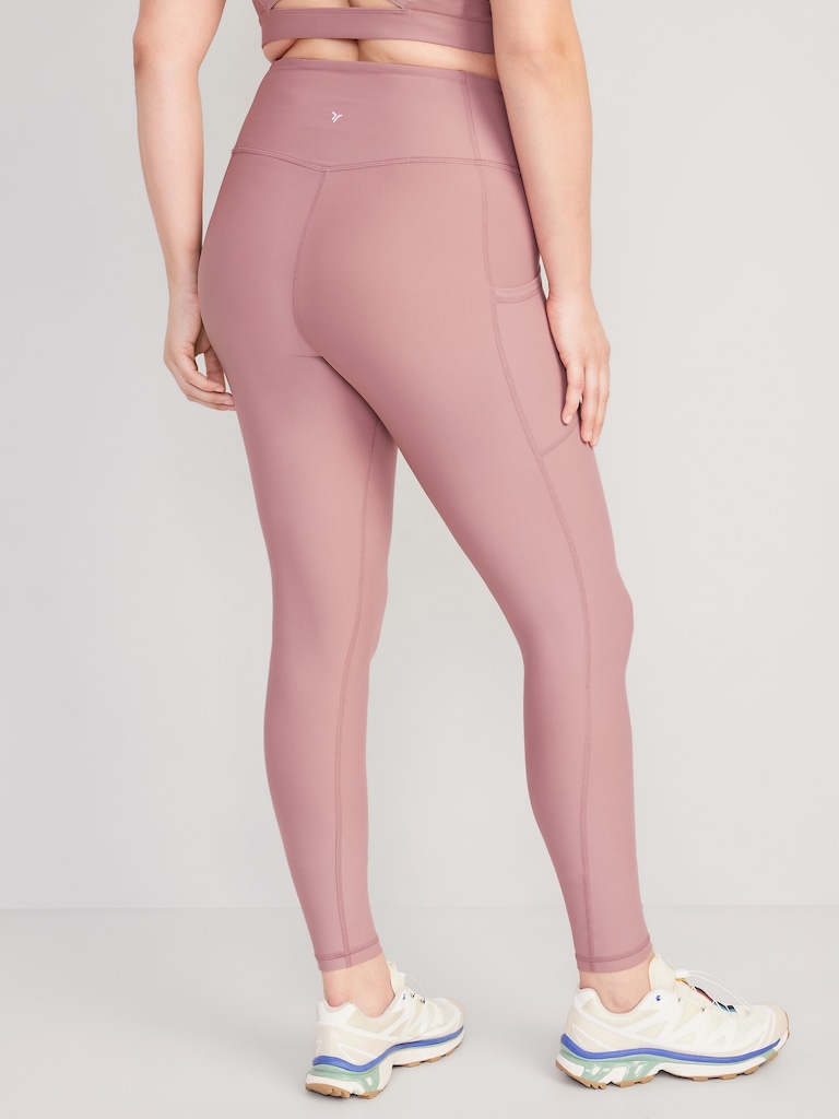 High-Waisted PowerSoft Full-Length Pocket Leggings