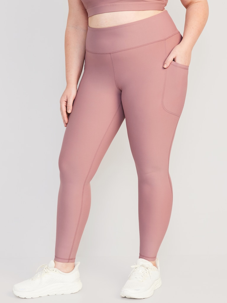 High-Waisted PowerSoft Full-Length Pocket Leggings
