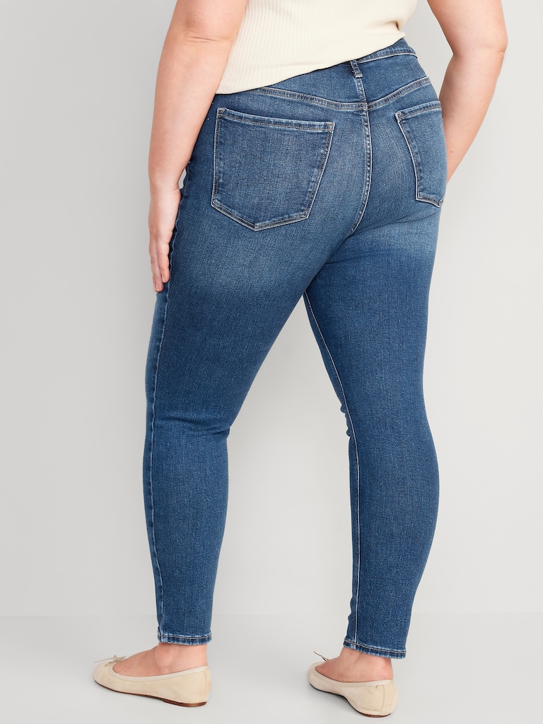High-Waisted Rockstar Super-Skinny Jeans