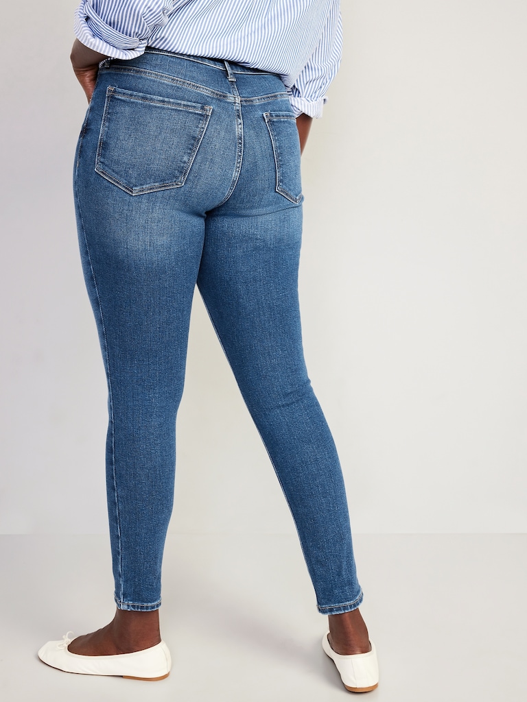 High-Waisted Rockstar Super-Skinny Jeans